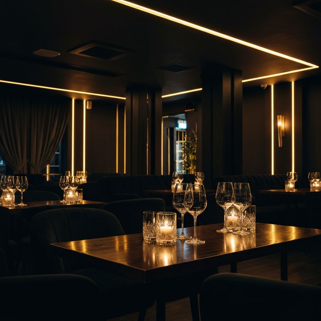 L'interno del bistrot La Differenza a Roma